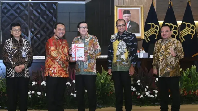 Kemenkumham terima opini WTP 14 kali berturut-turut. (Foto: Liputan6.com/Kemenkumham)