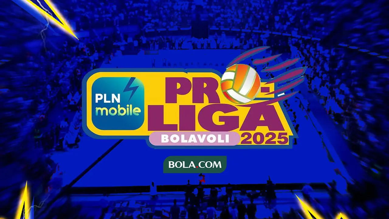 Proliga - Ilustrasi logo PLN Mobile Proliga 2025