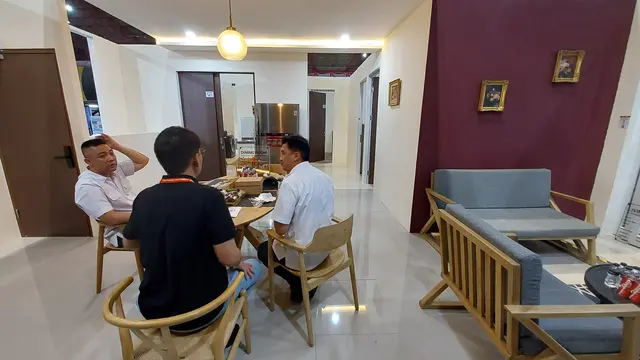 Rumah susun bagi Aparatur Sipil Negara (ASN) di IKN Nusantara dipamerkan dalam gelaran Konstruksi Indonesia 2023, di JIExpo Kemayoran, Jakarta.