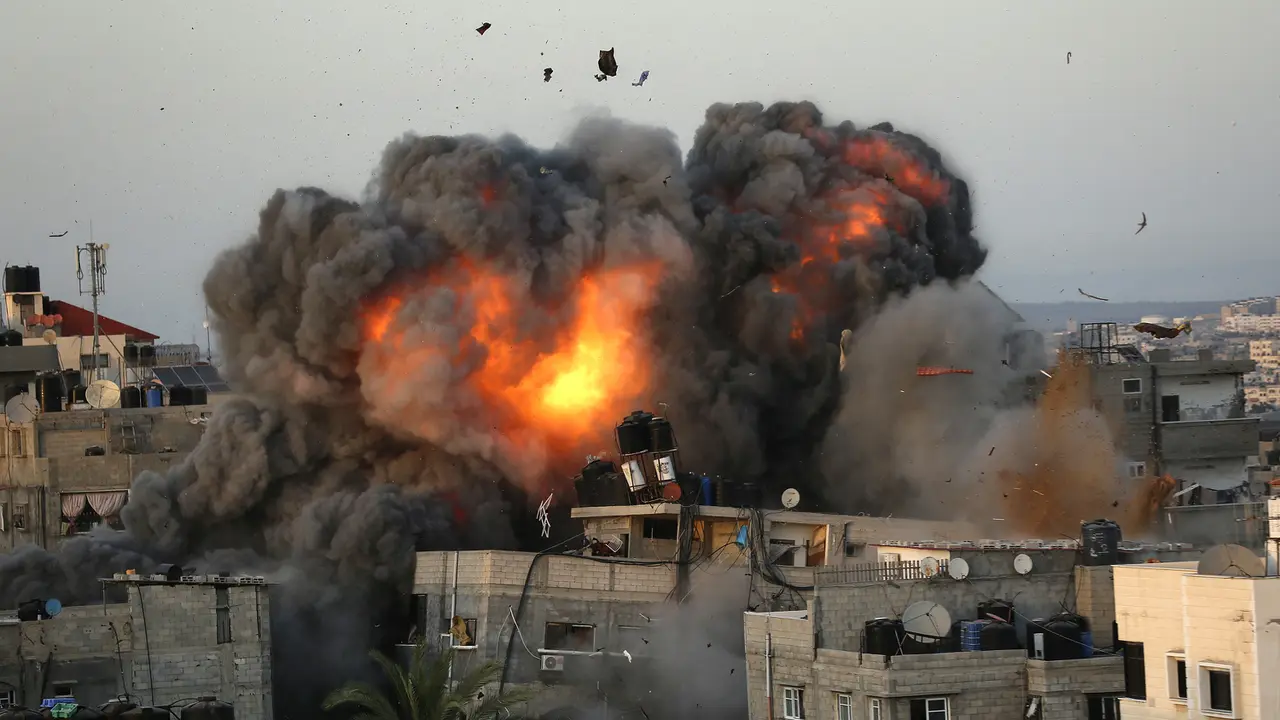 FOTO: Konflik Palestina dengan Israel Terus Berlanjut