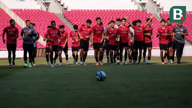 Foto: Latihan Riang Timnas Indonesia U-17 Jelang Piala Dunia U-17 2023 di Stadion Utama Gelora Bung Karno