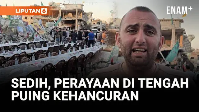 VIDEO: Warga Khiam Lebanon Rayakan Ramadan di Tengah Kehancuran