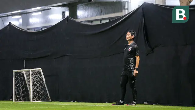 Foto: Langsung Tancap Gas! Jepang Gelar Latihan Perdana Jelang Lawan Timnas Indonesia di Kualifiaksi Piala Dunia 2024