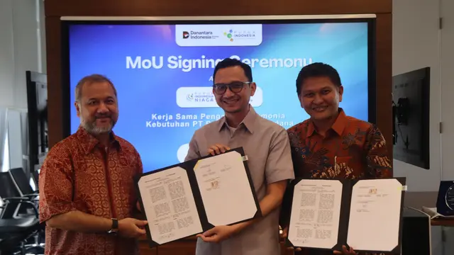 PT Pupuk Indonesia Niaga dan PT Batuta Kimia Perdana menandatangani MoU mengenai pasokan amonia. (Foto: Pupuk Indonesia Niaga)