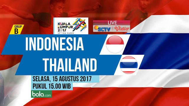 Indonesia Vs Thailand (Bola.com/Adreanus Titus)