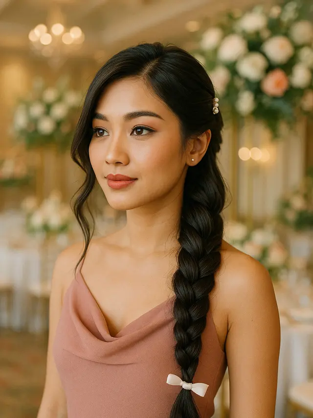 Model Rambut Panjang untuk Pesta Pernikahan 2025