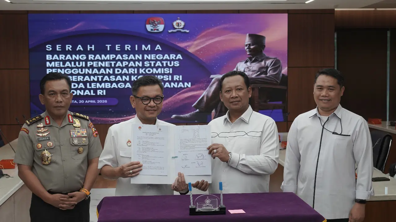 KPK serahkan aset koruptor ke Lemhanas