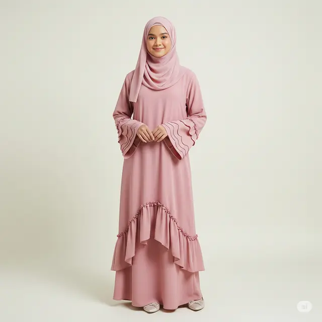 9 Model Gamis Simple Tapi Mewah untuk Remaja: Tampil Anggun dan Kekinian