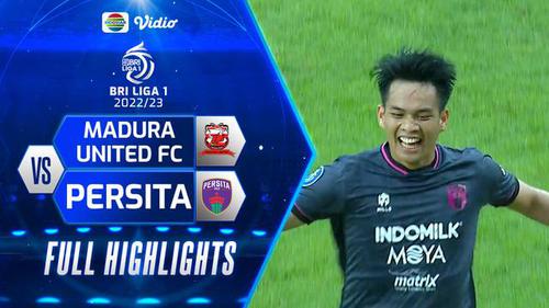 VIDEO: Madura United Ditahan Imbang 1-1 oleh Tamunya Persita Tangerang