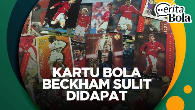 Berita video CERITA BOLA kali ini dari jurnalis Bola.com, Gerendo Pradigdo, soal koleksi kartu bola Manchester United miliknya dan sulitnya mendapatkan edisi David Beckham.
