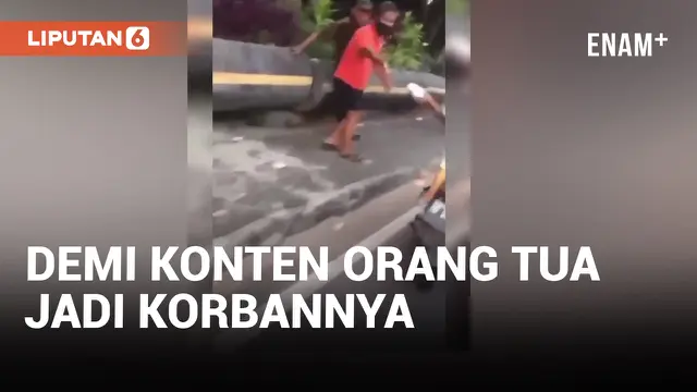 VIDEO: Orang Tua Kena Prank Bagi-bagi Makanan