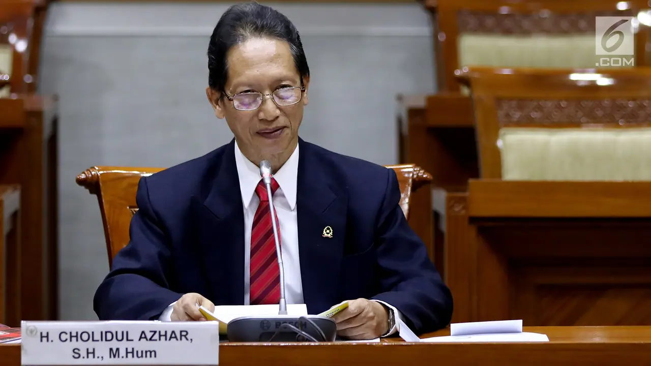 Calon Hakim Agung Cholidul Azhar Jalani Tes Uji Kelayakan