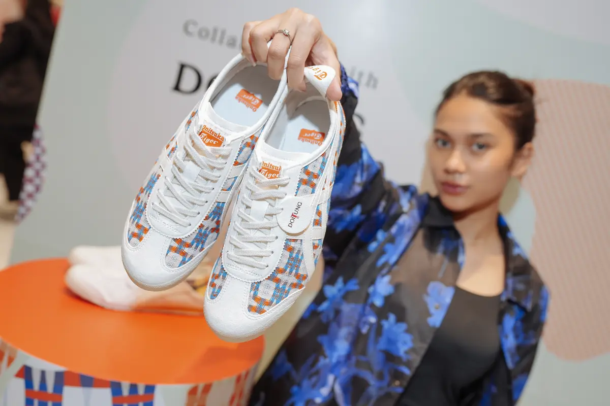 Kolaborasi Kedua Onitsuka Tiger dan DoiTung, Luncurkan Sepatu Corak Tenun dengan Warna-warna Vibrant