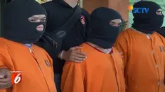 Para tersangka ditangkap karena membunuh Aiptu Purnawirawan I Made Suanda.