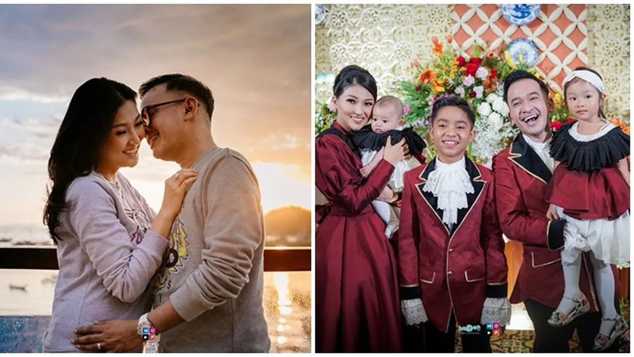 Momen Anniversary Ke-6 Ruben Onsu dan Sarwendah, Meriah dan Penuh Bahagia