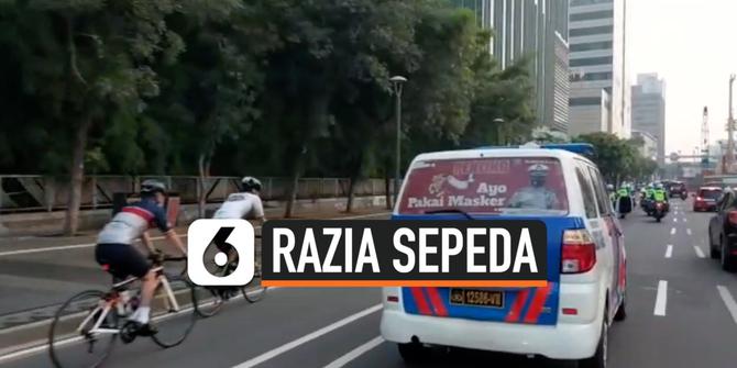 VIDEO: Pesepeda Diberi Toleransi Melaju di luar Jalurnya