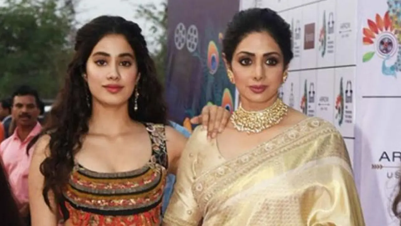 Janhvi Kapoor dan Sridevi