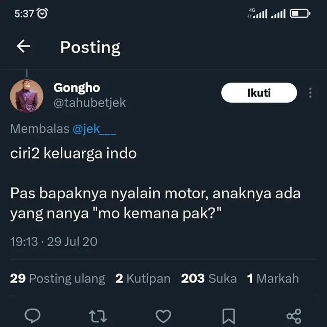 6 Cuitan Netizen 'Ciri-ciri Keluarga Indo' Menurut Netizen Ini Bikin Angguk Setuju