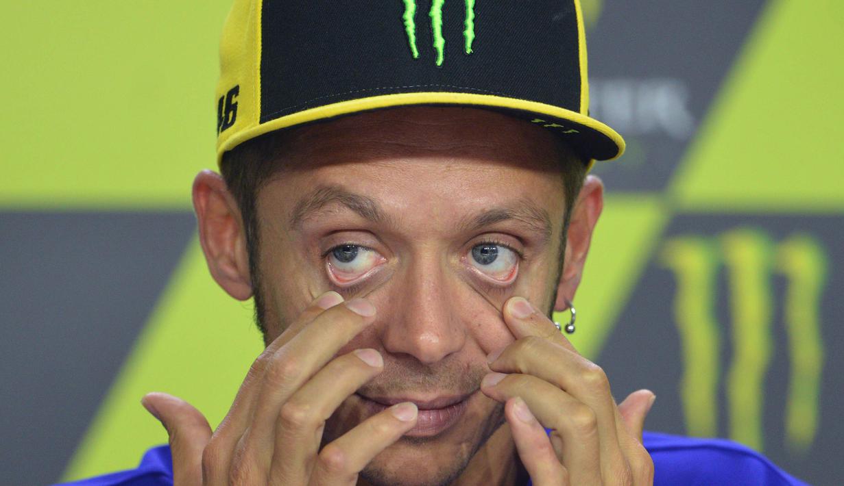 4. Valentino Rossi (Yamaha Movistar) - 132 Poin. (AFP/Michal Cizek)