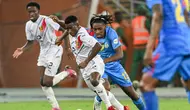 Gelandang Timnas Guinea, Aguibou Camara, saat memperkuat tim senior di perempat final Piala Afrika 2024, 2 Februari 2024. (SIA KAMBOU / AFP