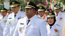 Usai dilantik, 961 kepala daerah akan menjalani retreat di Akademi Militer (Akmil) Magelang. (Liputan6.com/Herman Zakharia)