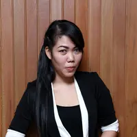 Devi Nurmayanti juga mengaku jika satu tahun terakhir ini ia tidak tinggal seatap dengan Krisna Mukti. (Galih W Satria/Bintang.com)