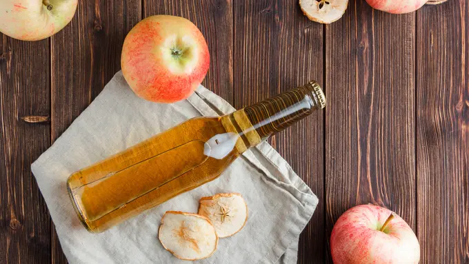 Cuka apel dengan beribu manfaat untuk kesehatan.