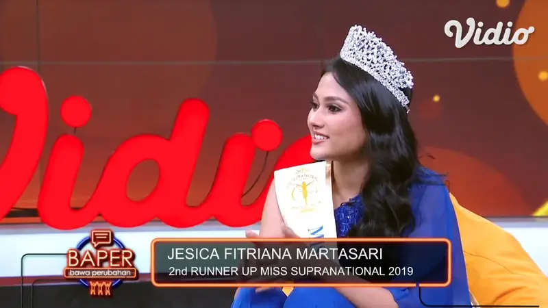 Simak Torehan Prestasi Indonesia di Miss Supranational Bersama Jesica Fitriana Martasari. sumberfoto: Vidio