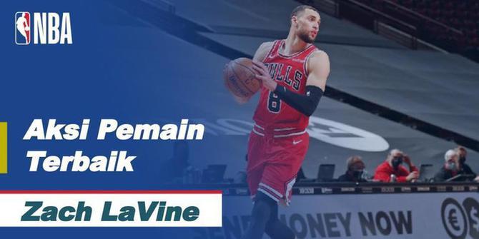 VIDEO: Aksi Gemilang Zach LaVine Saat Membawa Chicago Bulls Unggul atas Sacramento Kings di NBA Hari Ini