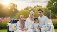 7 Trik Styling Baju Lebaran Keluarga Anti Norak, Tampil Kompak dan Elegan