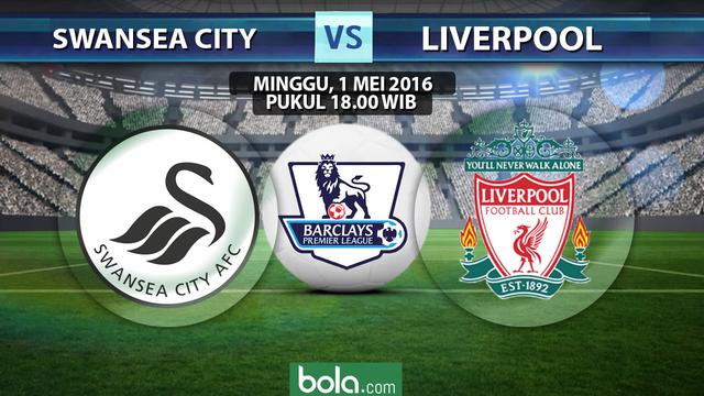 Ilustrasi Swansea City Vs Liverpool