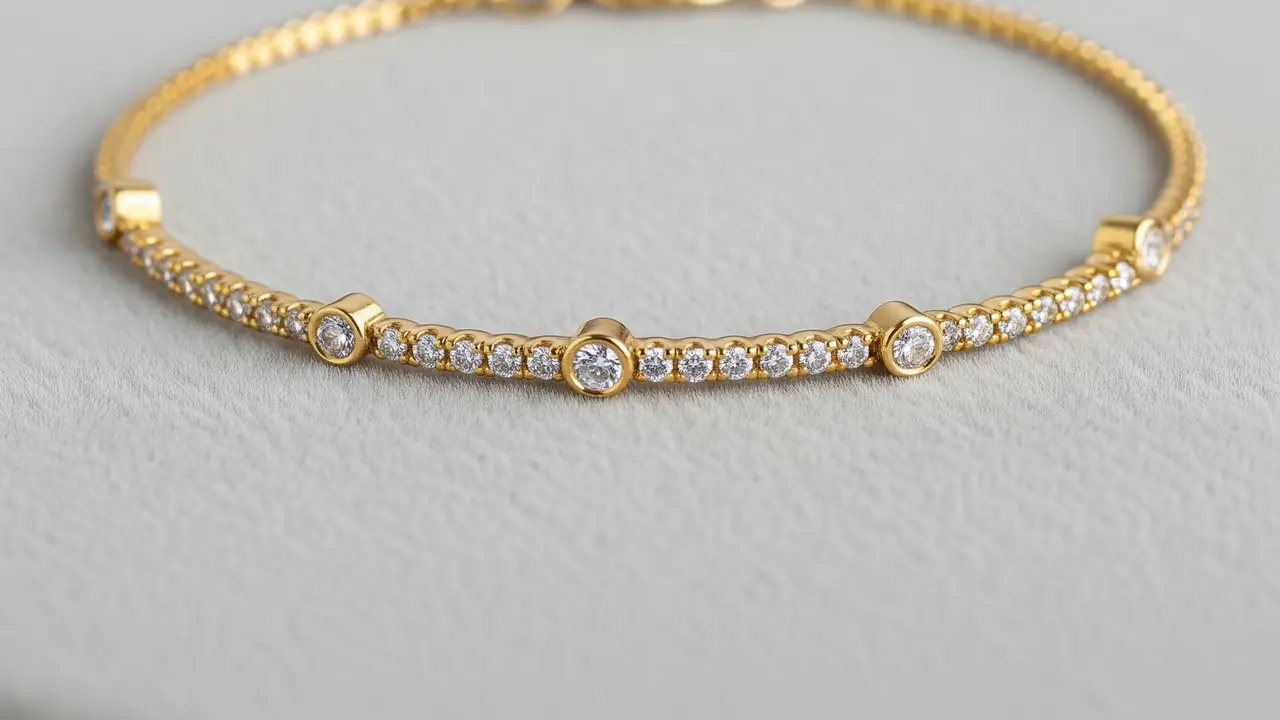 9 Model Gelang Emas 3 Gram untuk Dewasa, Elegan Setiap Gaya