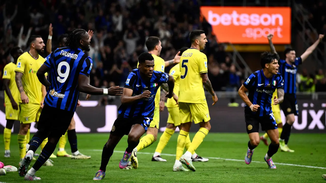 Inter Milan Ditahan Imbang Lazio, Scudetto Ditentukan di Pekan Terakhir