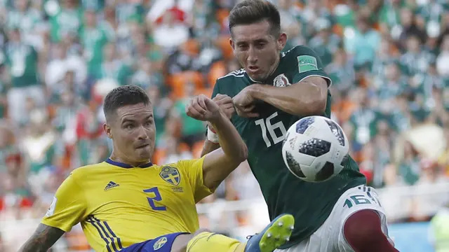 Swedia, Meksiko, Piala Dunia 2018