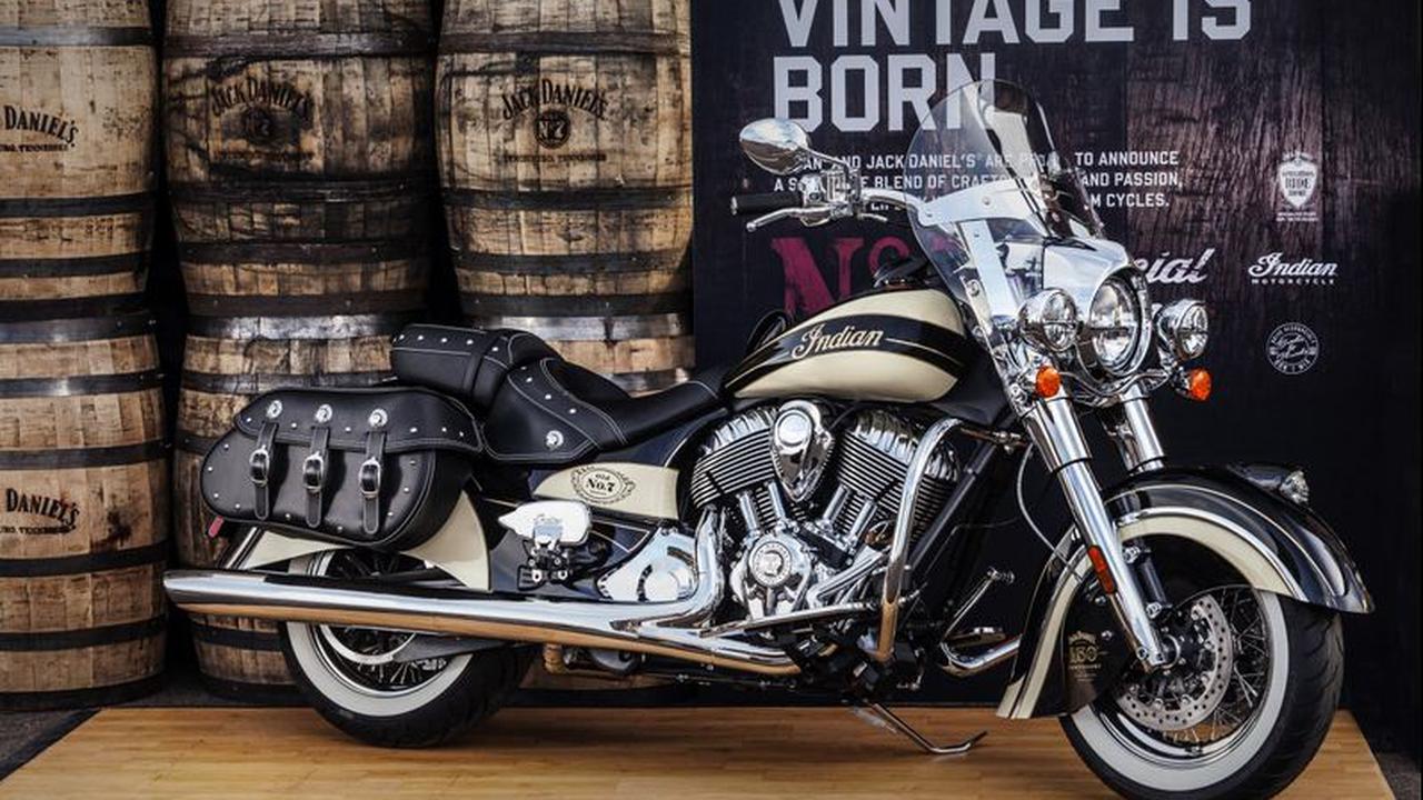 Indian Motorcycle Kerja Sama dengan Jack Daniel Buat Motor