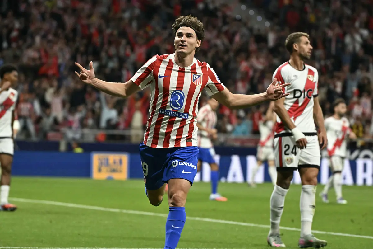 Foto: Julian Alvarez Jadi Hattrick Hero saat Kemenangan Atletico Madrid di Liga Spanyol