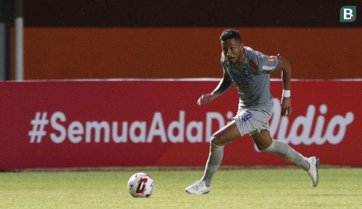 Wander Luiz tetap menjadi pemain yang mampu mengancam setiap lawan selama Piala Menpora. Ia memang baru melesakkan satu gol, tapi sudah melepaskan dua assist untuk rekan setimnya. (Foto: Bola.com/Ikhwan Yanuar)