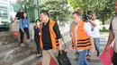 Eko Susilo Hadi diperiksa sebagai saksi untuk tersangka Muhamad Adami Okta dalam kasus dugaan suap proyek pengadaan satelit monitoring di Bakamla tahun anggaran 2016, Jakarta, Jumat (13/1). (Liputan6.com/Helmi Afandi)