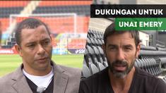 Berita Video Unai Emery Mendapat Dukungan dari Dua Legenda Arsenal