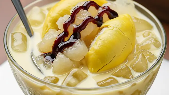 Es Kopyor Kelapa Muda Durian
