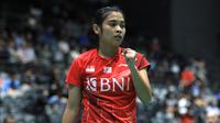 Tunggal putri Indonesia Gregoria Mariska Tunjung melaju ke perempat final Australia Open 2022 setelah&nbsp;menang atas&nbsp;Supanida Katethong asal Thailand 21-15 dan 21-9 di Quay Centre, Sydney Olympic Park, Sydney, Kamis (17/11) sore WIB. (foto: PBSI)