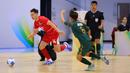 Kemenangan telak 7-0 tanpa kebobolan di laga perdana ini menjadi modal yang sangat berharga bagi langkah Timnas Futsal Indonesia untuk mengarungi sisa pertandingan di fase grup. (Dok. FFI)