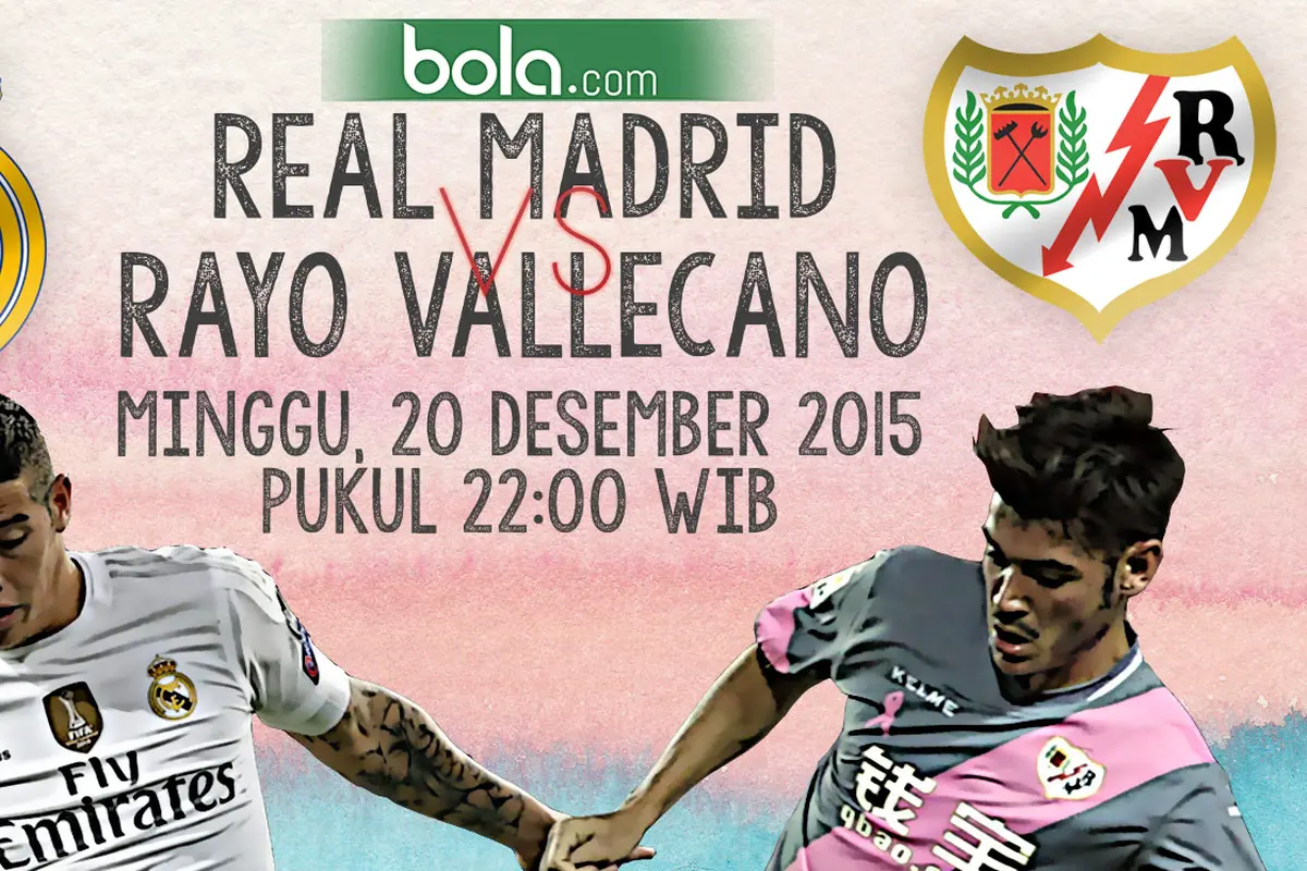 Real Madrid vs Rayo Vallecano (Bola.com/Samsul Hadi)