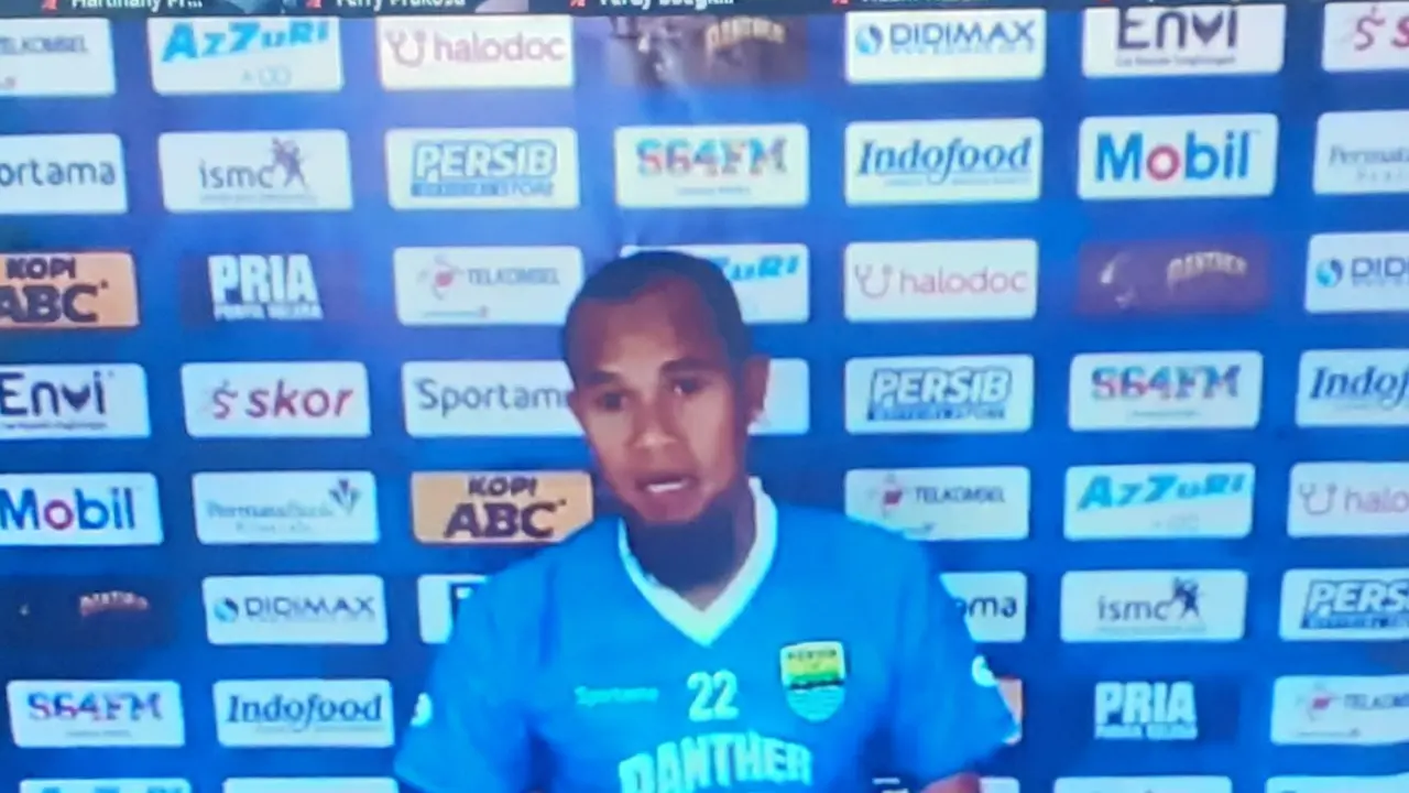 Konferensi pers virtual Persib Bandung, Supardi Nasir