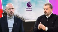 Liga Inggris - Manchester United Vs Tottenham Hotspur - Erik Ten Hag Vs Ange Postecoglou (Bola.com/Adreanus Titus)