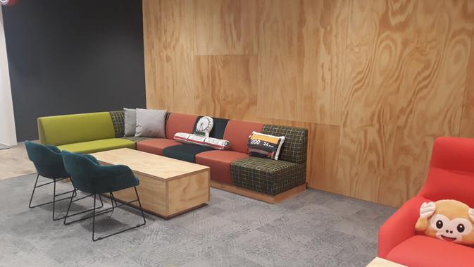 Kantor baru Facebook di Singapura (foto: Camelia)