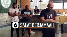 Banyak warganet mempertanyakan tentang imam yang hanya memakai celana pendek.