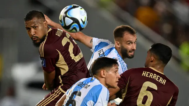 Kualifikasi Piala Dunia FIFA 2026: Argentina Ditahan Imbang Venezuela