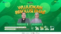 Webinar Pegadaian dengan Tema ‘Wujudkan Resolusi Emas’. yang berlangsung pada Selasa, 20 Desember 2022, pukul 10.00-12.00 WIB.