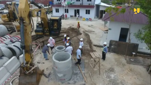 Jaringan Perpipaan Air Limbah di Pekanbaru, Riau. Dok Kementerian PUPR